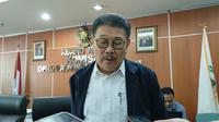 Wakil Ketua Komisi A DPRD DKI Jakarta dari Fraksi Partai Gerindra Inggard Joshua menggelar Rapat Komisi A DPRD DKI Jakarta bersama jajaran Badan Pengelolaan Keuangan dan Aset Daerah (BPKD) serta Badan Kepegawaian Daerah (BKD) DKI Jakarta. Salah satu yang dibahas&nbsp;ihwal koefisien upah atau gaji PJLP. (Foto:Liputan6/Winda Nelfira)