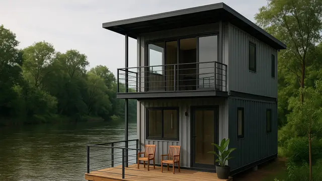 7 Desain Rumah Sederhana tapi Indah di Tepi Sungai, Nyaman dan Menyatu dengan Alam