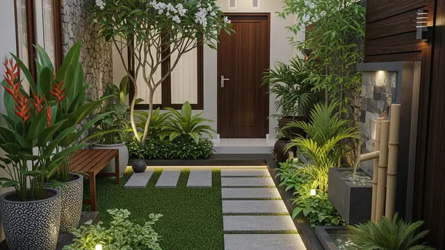 Trik Mendesain Rumah 5x7 Meter di Perkotaan (Ilustrasi AI)