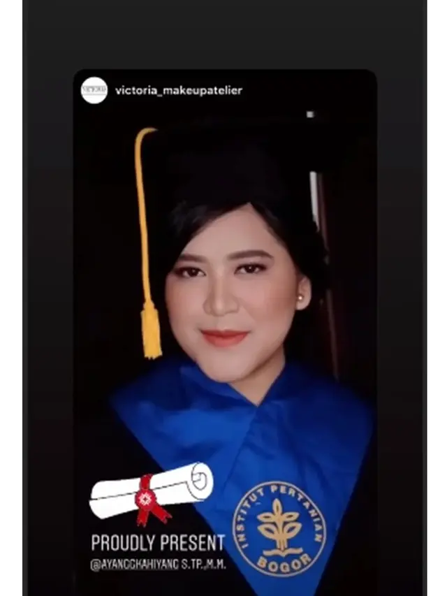 6 Momen Wisuda Kahiyang Ayu Lulus S2 di IPB dan Raih IPK 3,90