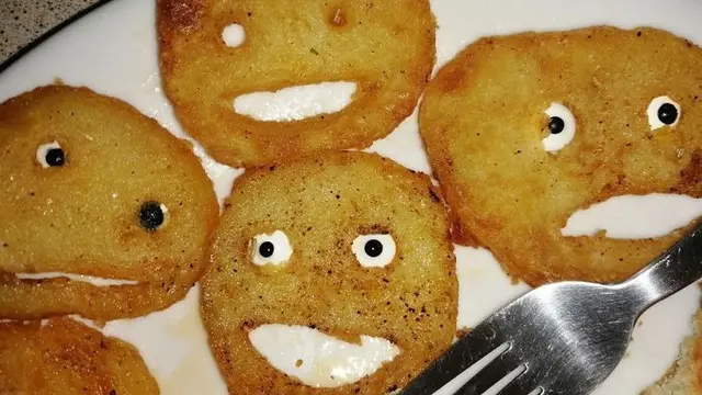 bentuk makanan lucu