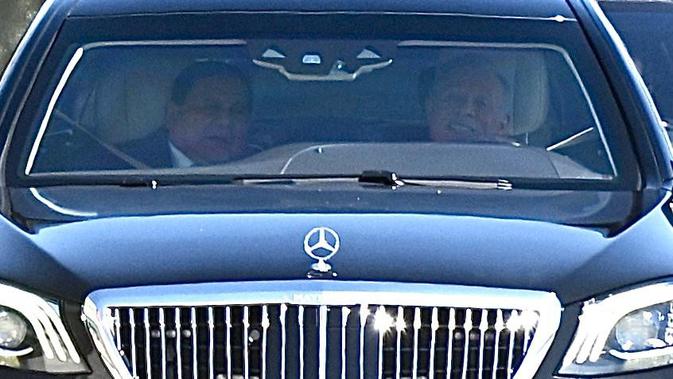 Potret Keakraban 2 Sahabat Lama, Saat Raja Yordania Abdullah II Sopiri Prabowo ke Bandara