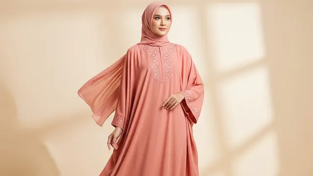 Model Gamis Longgar yang Tidak Panas