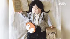 Ibu sang bayi berharap para orang tua selalu ingat dengan anak dan jangan terlalu serius dalam mendidik anak.
