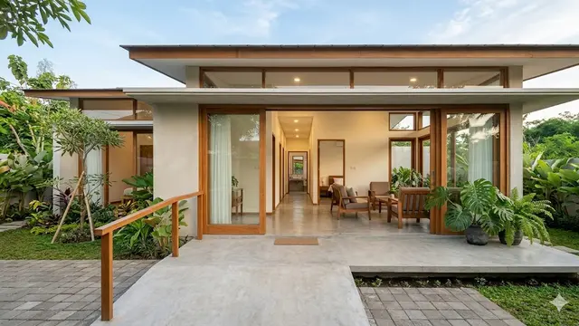 10 Desain Rumah 1 Lantai untuk Pasangan Lansia Hemat Biaya, Nyaman di Usia Senja