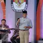 Calon Gubernur DKI Jakarta no 3, Anies Baswedan menjawab pertanyaan saat debat terakhir Pilgub DKI Jakarta 2017 di Hotel Bidakara, Jakarta, Rabu (12/4). (Liputan6.com/Faizal Fanani)