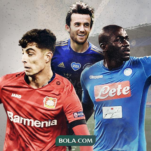 Kai Havertz, Ben Chilwell dan Kalidou Koulibaly