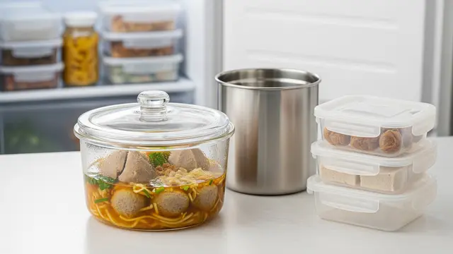 Cara Menyimpan Kuah Bakso