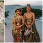 Potret Pernikahan Pemain Film Perahu Kertas. (Sumber: Instagram/jessechoi_/cantitachril)