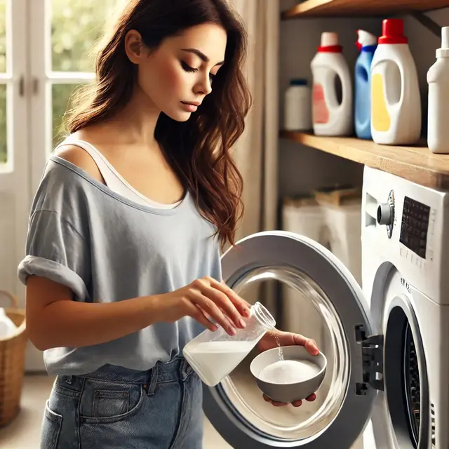Tambahkan Cuka atau Baking Soda ke Dalam Cucian