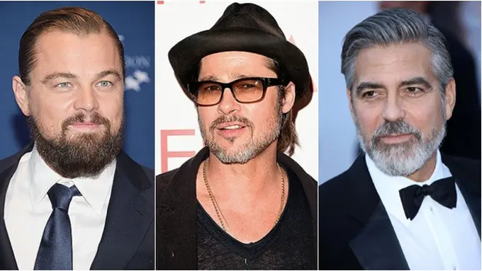 Leonardo DiCaprio, Brad Pitt, George Clooney