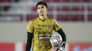 Nadeo Argawinata. Kiper milik Bali United berusia 24 tahun ini telah tampil 6 kali di BRI Liga 1 dengan mencatat 4 kali clean sheet dan kebobolan 3 gol. Bersama Timnas Senior, ia telah tampil 3 kali, yaitu dua laga Kualifikasi Piala Dunia 2022 dan 1 laga persahabatan. (Bola.com/Bagaskara Lazuardi)