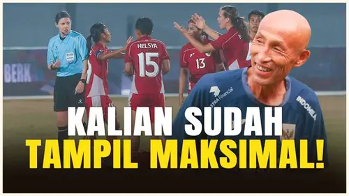 VIDEO: Satoru Mochizuki Tetap Puji Timnas Indonesia Putri meski Tidak Lolos ke Piala Asia 2026