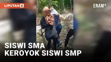 Viral Siswi SMA Keroyok Siswi SMP