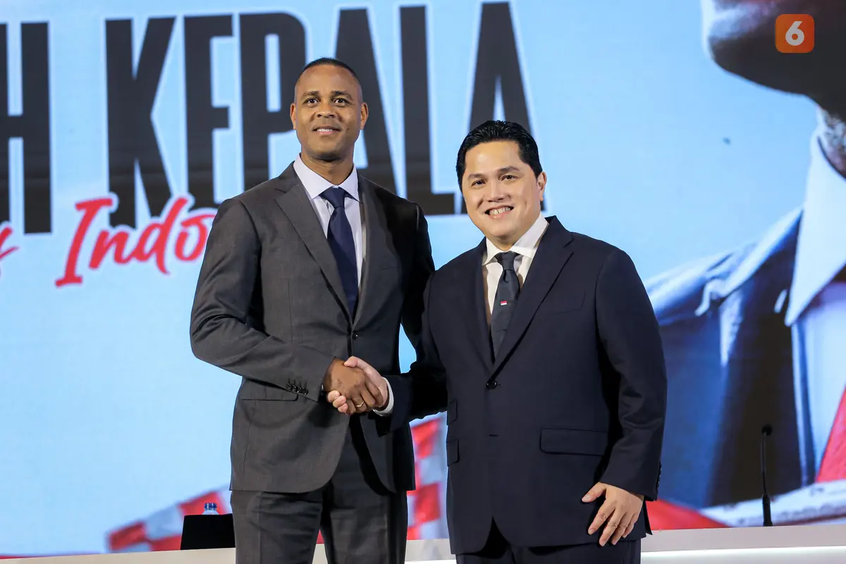 Foto: Patrick Kluivert Resmi Dikenalkan PSSI Jadi Pelatih Baru Timnas Indonesia