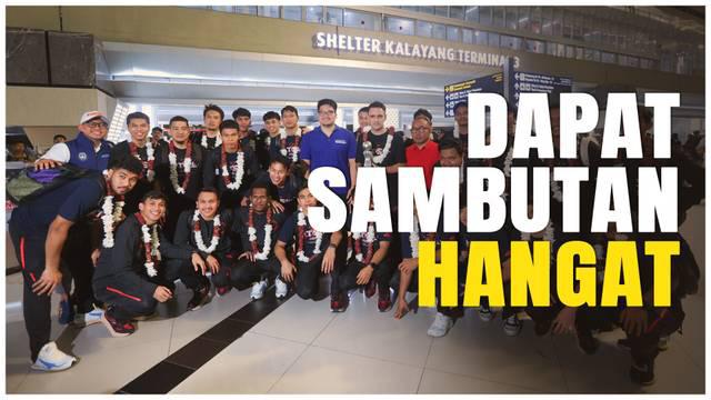 Berita Video, sambutan hangat suporter untuk Timnas Futsal Indonesia