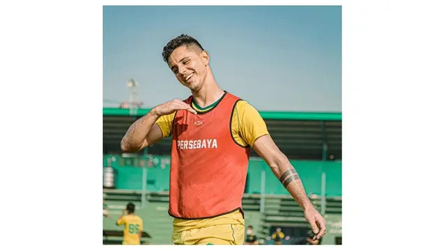 6 Potret Bruno Moreira saat Latihan dengan Persebaya, Siap Hadapi BRI Liga 1