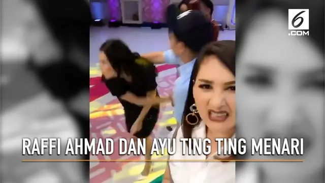 Membagikan momen saat Raffi Ahmad dan Ayu Ting Ting menari bersama, ekspresi Mona Ratuliu malah jadi perbincangan.