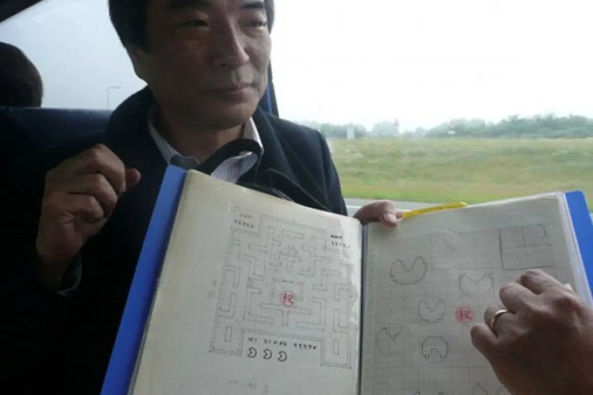 Terkuak, Inilah Foto Bersejarah Penemuan Desain Asli Pac Man