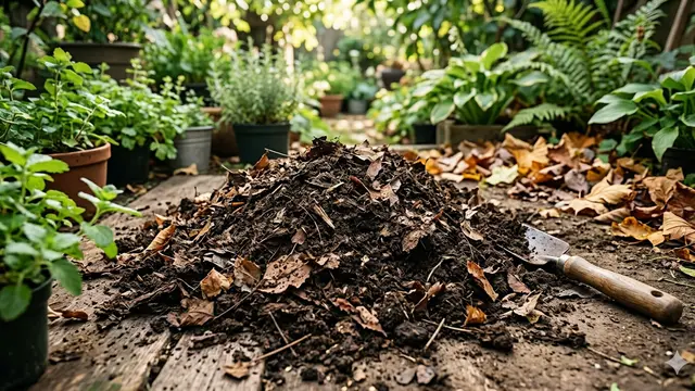 Cara Bikin Media Tanam dari Daun Kering Tanpa Beli Pupuk