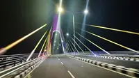 Salah satu jembatan di Provinsi Riau. (Liputan6.com/M Syukur)