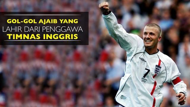 Video parade gol ajaib yang tercipta dari para penggawa skuat The Three Lions.