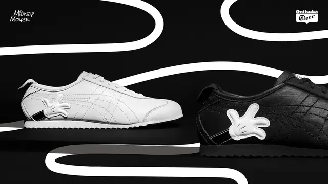 Kolaborasi dengan Disney, Sepatu Onitsuka Tiger Tampilkan Mickey dan Minnie