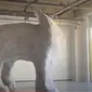 Karya Seni Gajah Tanpa Belalai di Korea Memiliki Makna Inklusif Di Baliknya. Foto: Youtube Oum Jeongsoon