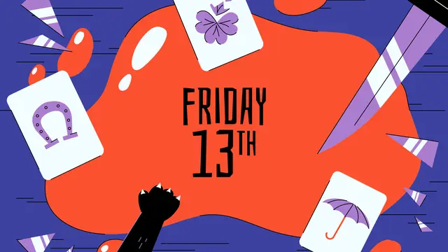 Ilustrasi Friday the 13th. (Freepik)