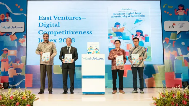 East Ventures bersama Katadata Insight Center dan PwC Indonesia meluncurkan East Ventures – Digital Competitiveness Index (EV-DCI) 2023