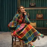 Luna Maya presentasikan koleksi terbaru Gucci karya desainer kelas dunia, Alessandro Michelle, di Gucci Ginza, Tokyo (Dok.Instagram/@lunamaya/https://www.instagram.com/p/B5tkkZynyBb/Komarudin)