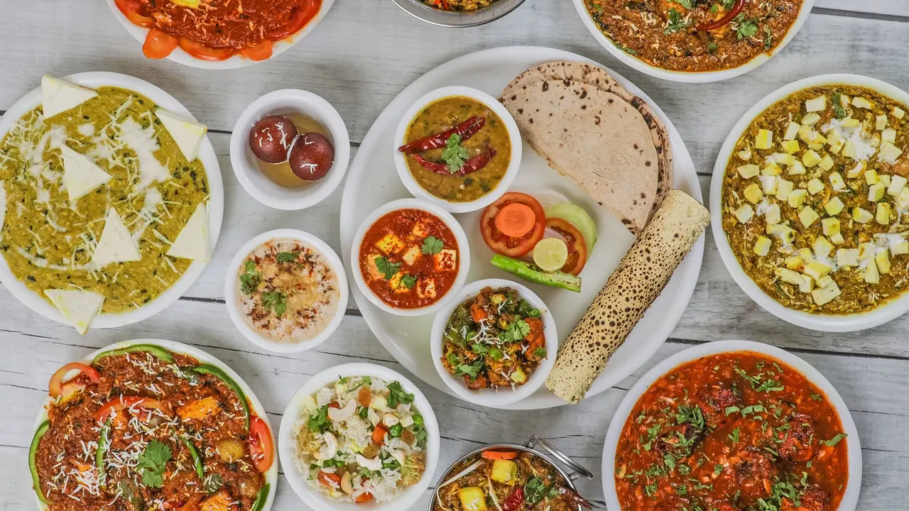 Ilustrasi makanan india