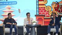 Talkshow &ldquo;Tantangan Penegakan Hukum Menghadapi Kejahatan Siber dalam Transaksi Keuangan Digital&rdquo; yang digelar di Bali (24/7/2025). (Dok Artajasa)