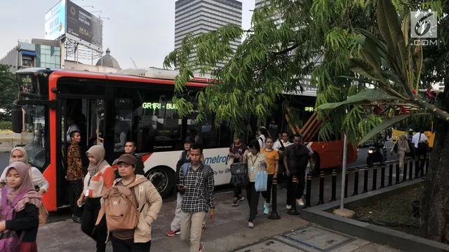 Penumpang Transjakarta Meningkat Setelah MRT Beroperasi
