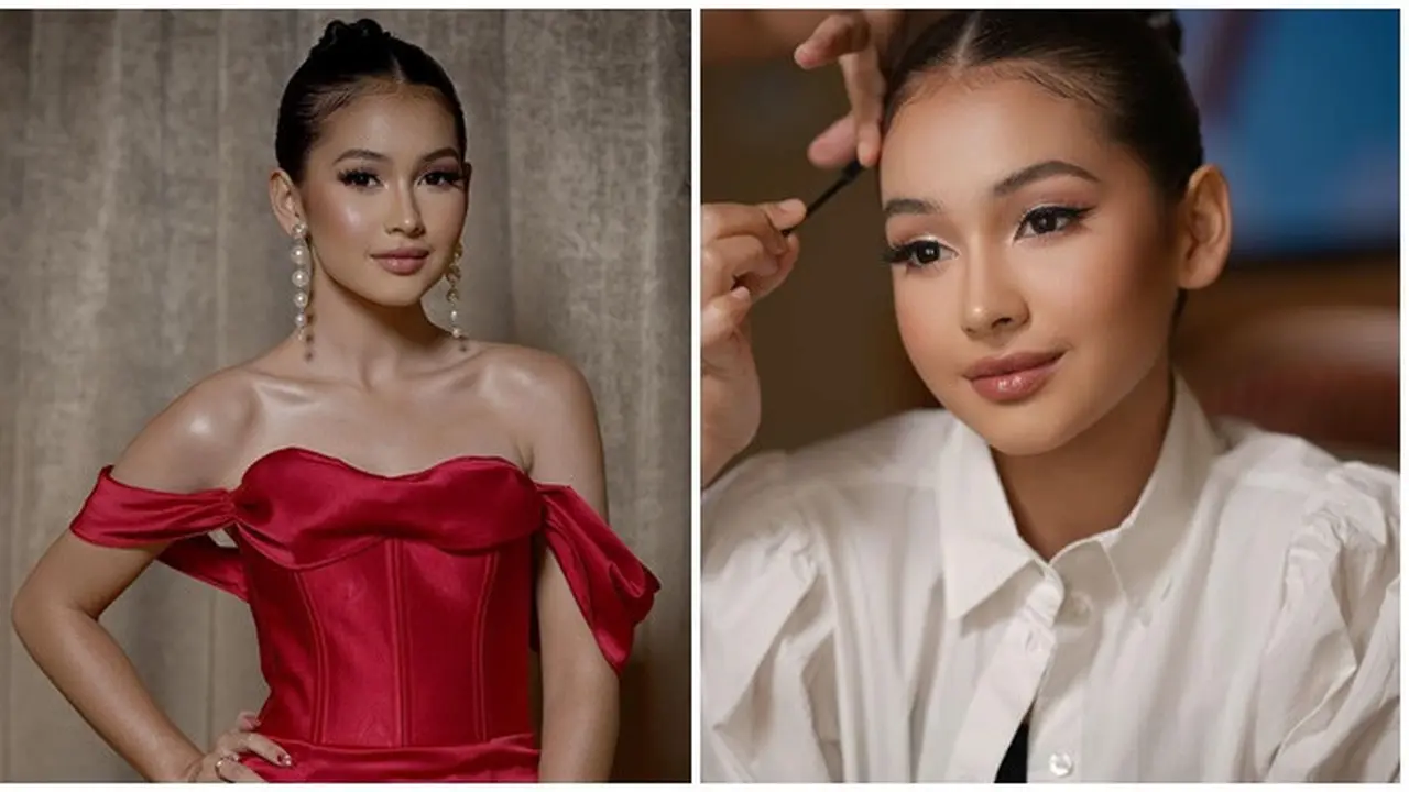 6 Potret Detail Makeup Sandrinna Michelle di Perayaan Ultah ke-15, Memukau