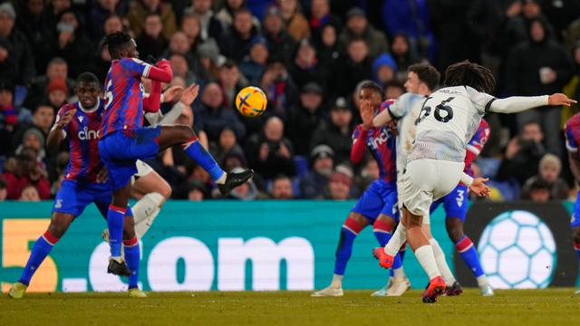 Hasil Liga Inggris: Liverpool Gagal Raih Poin Penuh di Markas Crystal Palace