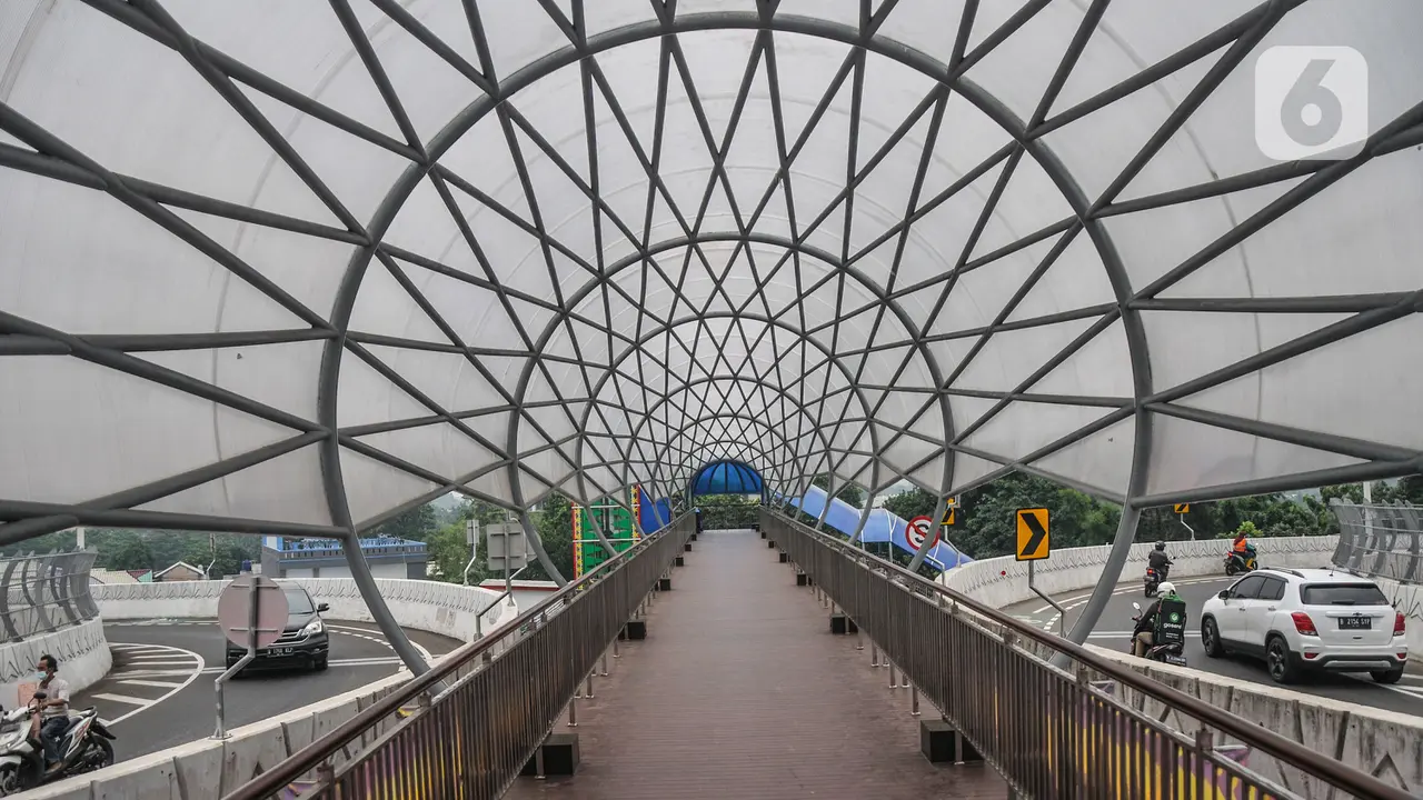 JPO Flyover Lenteng Agung Rampung Dibangun