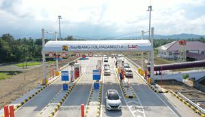 Jalan Tol Sigli-Banda Aceh Seksi 1 (Padang Tiji-Seulimeum). (Foto: Hutama Karya)