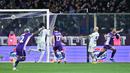 Inter Milan kembali gagal meraih kemenangan saat bertamu ke markas Fiorentina pada lanjutan Liga Italia. Pada pertandingan pekan ke-30 Serie A 2025/2026 itu, Nerazzurri ditahan imbang dengan skor 1-1. (AFP/Tiziana Fabi)