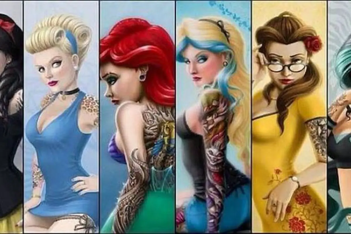 Ketika Para Putri Disney Jadi Hipster yang Serampangan