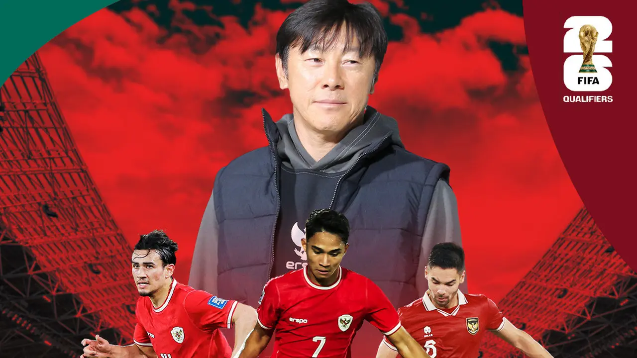 Kualifikasi Piala Dunia 2026 - Timnas Indonesia: STY Dikelilingi Sandy Walsh, Marselino Ferdinan, Nathan Tjoe-A-On
