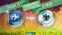 Prancis vs Jerman (Bola.com/Samsul Hadi)