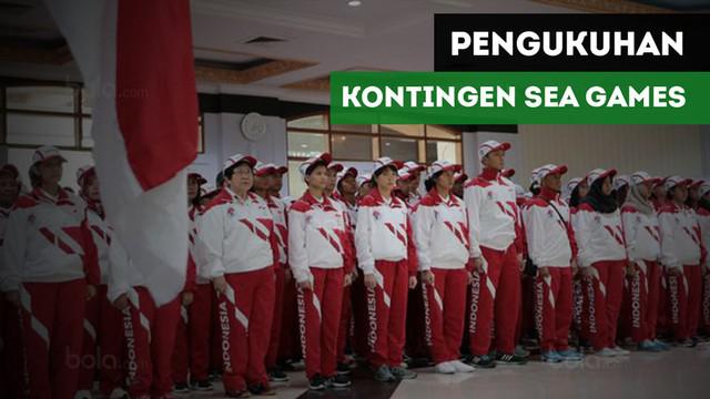 Ketua Komite Olimpiade Indonesia, Erick Thohir, secara resmi mengukuhkan perwakilan kontingen yang diberangkatkan ke SEA Games 2017.