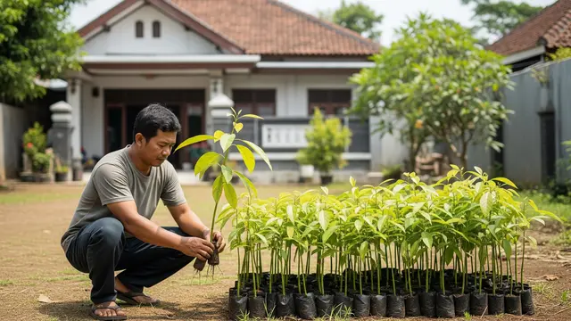 Tips Menanam Alpukat di Tanah yang Kurang Subur. Foto: AI Generated