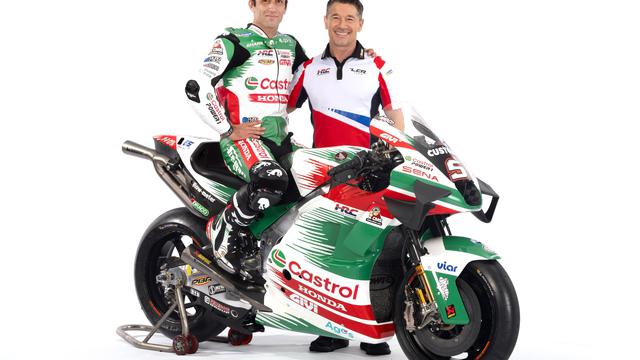 Motor Johann Zarco di LCR Honda pada MotoGP 2024