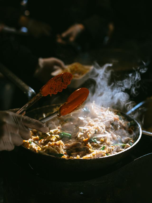 Ilustrasi tumis oncom