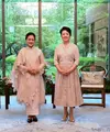 Iriana Jokowi bertemu dengan istri Presiden China, Peng Liyuan saat kunjungan kenegaraan [Dok. Sekretariat Presiden]
