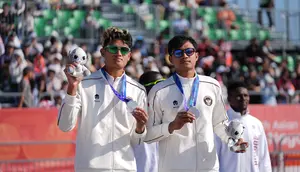 Di Balik Medali Perak Indonesia di Voli Pantai Putra Asian Games 2026, Ternyata Bintang Akbar Cedera dan Tak Bisa Gerak Maksimal