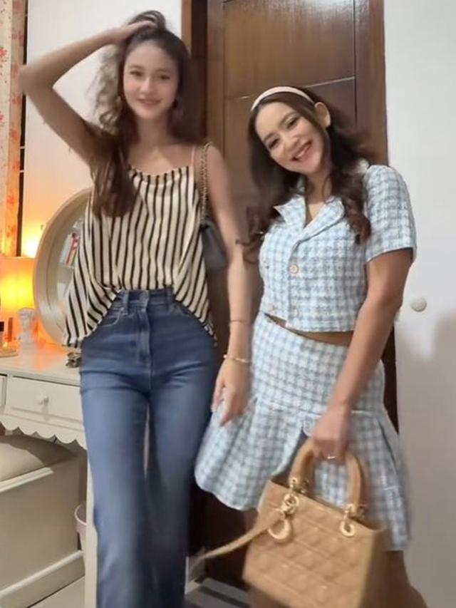 6 Potret Risma Nilawati Ibunda Harleyava Princy di Ultah Anak Sule, Tampil Bak ABG