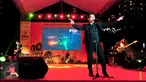 Grup band Kerispatih memeriahkan malam penganugerahan Police Movie Festival 2015 di Central Park, Jakarta, Sabtu (13/6). (Liputan6.com/Yoppy Renato)